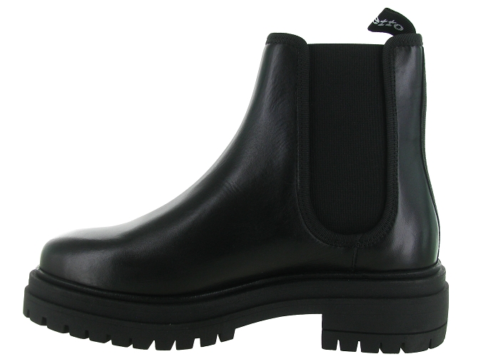 bottines et boots - Chelsea - femme - Cuir - Noir - Repetto8110401_4