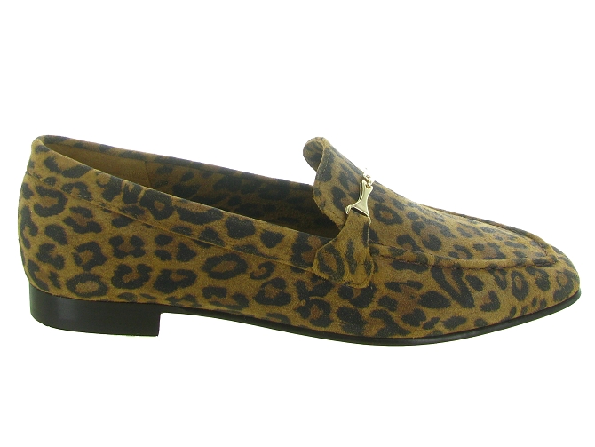 mocassins - Elégant - femme - Cuir - Léopard - Bobbies8111401_2