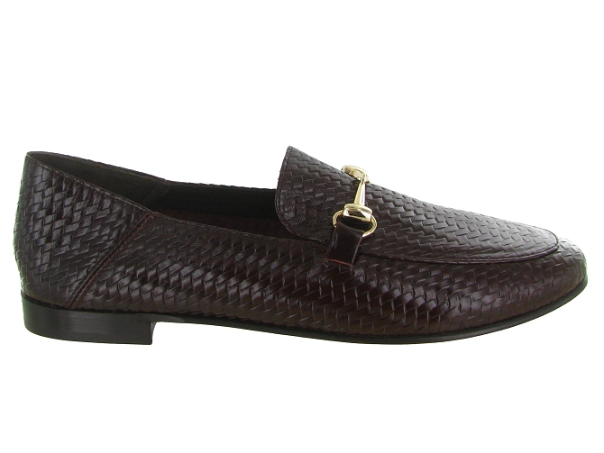 mocassins - Elégant - femme - Cuir - Marron - Bobbies8111603_2