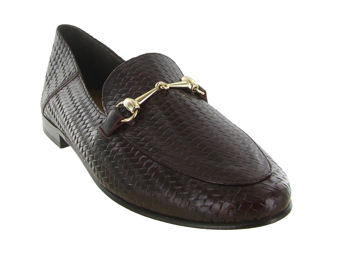 mocassins - Elégant - femme - Cuir - Marron - Bobbies8111603_3