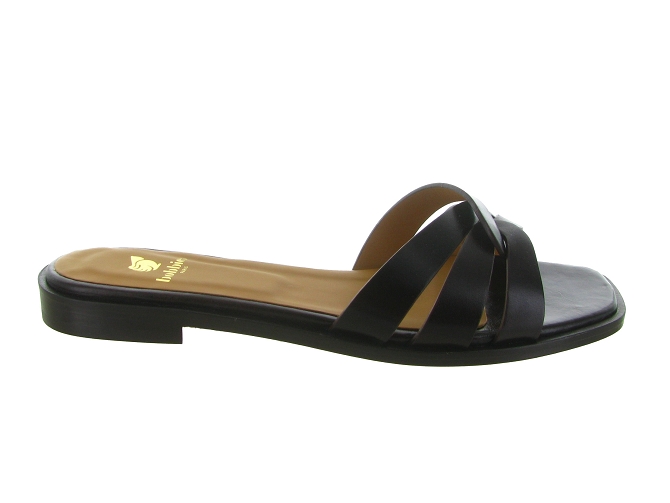 sandales et nu pieds - Mule Sabot - femme - Cuir - Marron - Bobbies8112801_2