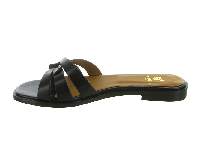 sandales et nu pieds - Mule Sabot - femme - Cuir - Marron - Bobbies8112801_4