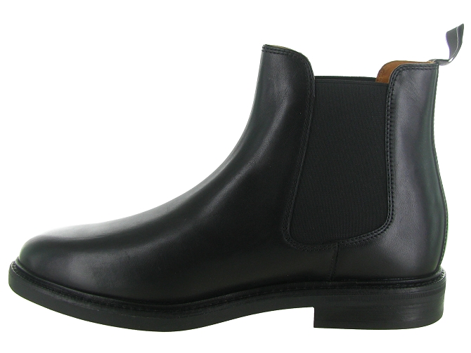 bottines et boots - Chelsea - homme - Cuir - Noir - Ralph lauren8117601_4