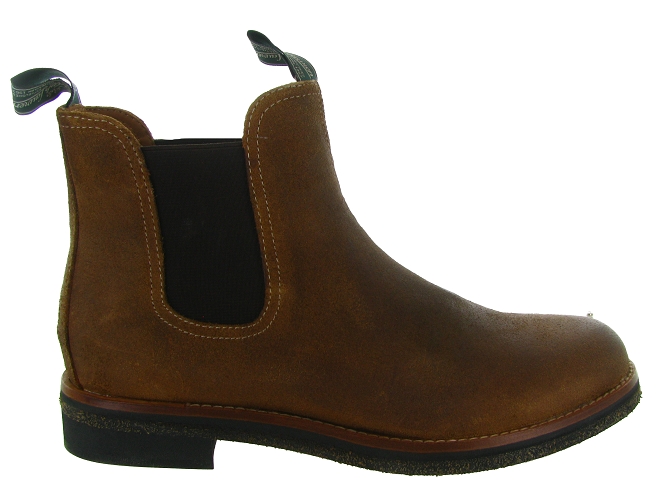 bottines et boots - Chelsea - homme - Nubuck - Marron - Ralph lauren8117701_2