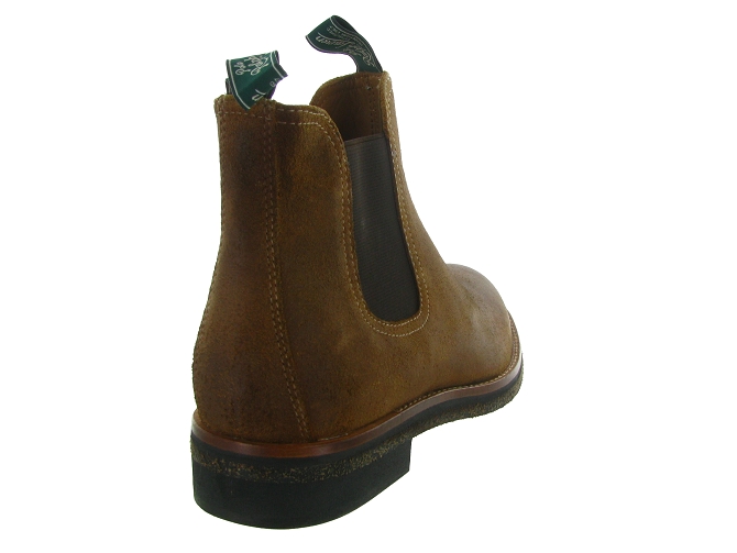 bottines et boots - Chelsea - homme - Nubuck - Marron - Ralph lauren8117701_5