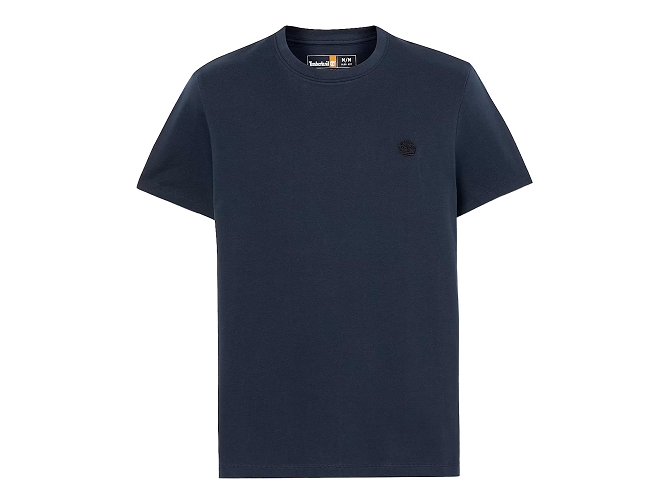 tee shirt - MANCHE COURTE - vetement homme -  - Bleu - Timberland