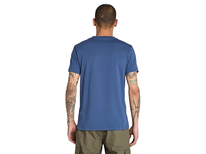 tee shirt - MANCHE COURTE - vetement homme -  - Bleu - Timberland8126608_5