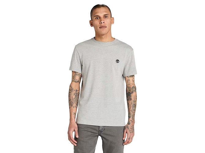 tee shirt - MANCHE COURTE - vetement homme -  - Gris - Timberland8126612_2