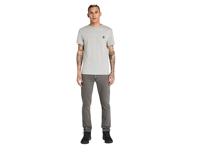tee shirt - MANCHE COURTE - vetement homme -  - Gris - Timberland8126612_3
