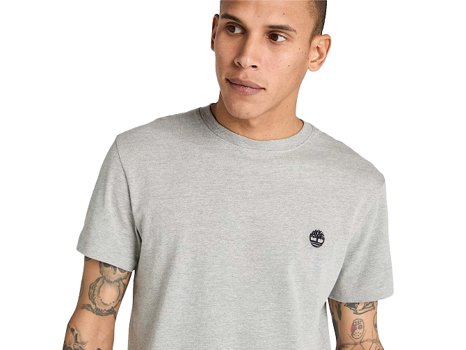 tee shirt - MANCHE COURTE - vetement homme -  - Gris - Timberland8126612_4