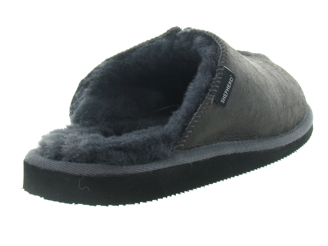 Shepherd of sweden ab chaussons et pantoufles 1201 hugo anthracite8127701_5