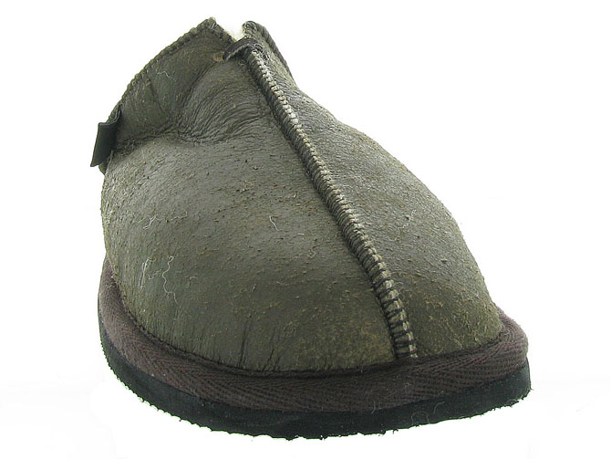 chaussons et pantoufles - Mules Sabots - homme - Nubuck - Marron - Shepherd of sweden ab8127702_3
