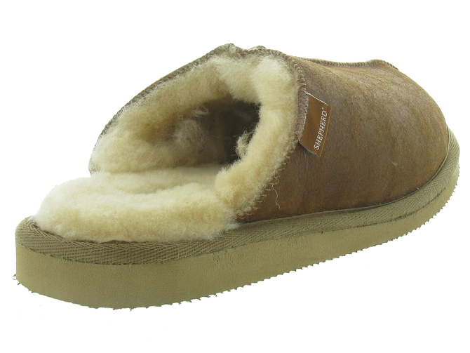 chaussons et pantoufles - Mules Sabots - homme - Nubuck - Marron - Shepherd of sweden ab8127704_5