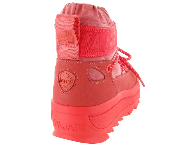 apres ski bottes fourrees - Bottine chaude - femme - Nylon - Corail - Pajar8130705_5