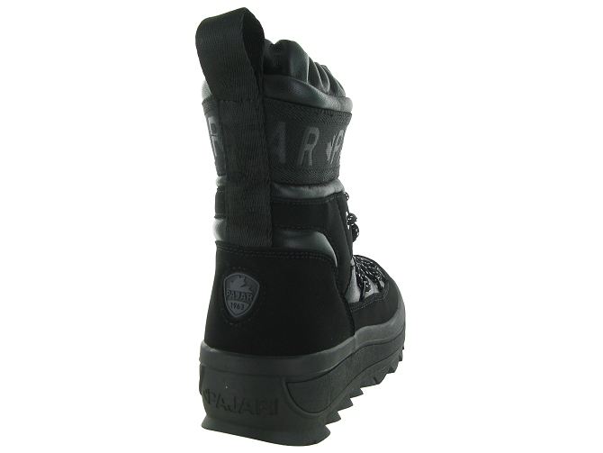 apres ski bottes fourrees - Bottine chaude - femme - Nylon - Noir - Pajar8130802_5