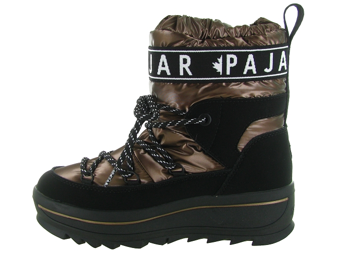 apres ski bottes fourrees - Bottine chaude - femme - Nylon - Bronze - Pajar8132701_4