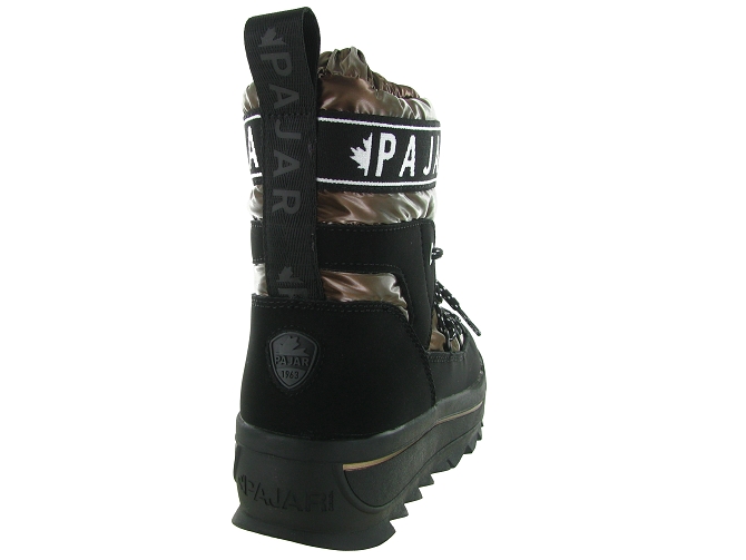 apres ski bottes fourrees - Bottine chaude - femme - Nylon - Bronze - Pajar8132701_5