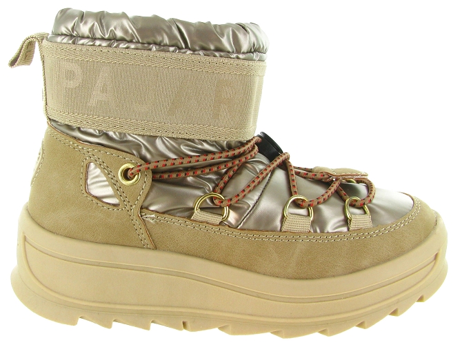 apres ski bottes fourrees -  - mixte fille garcon - Nylon - Or - Pajar8133301_2