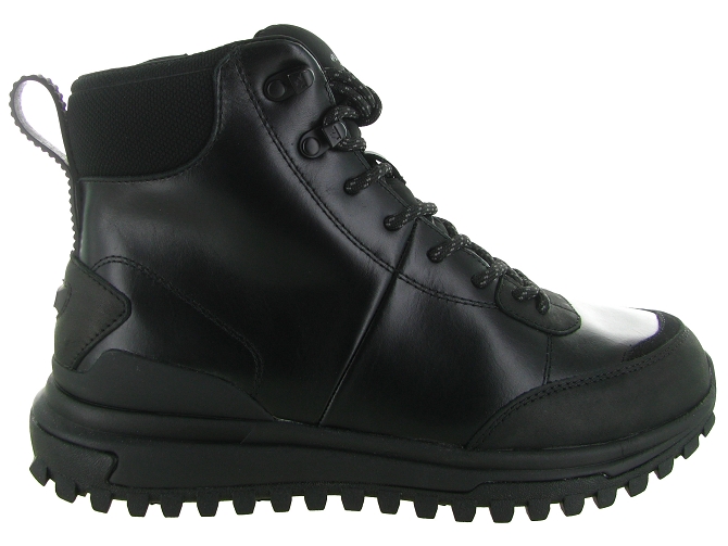 apres ski bottes fourrees - Bottes de neige - homme - Cuir - Noir - Pajar8133501_2