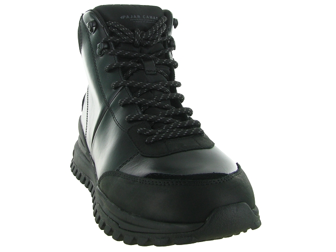 apres ski bottes fourrees - Bottes de neige - homme - Cuir - Noir - Pajar8133501_3