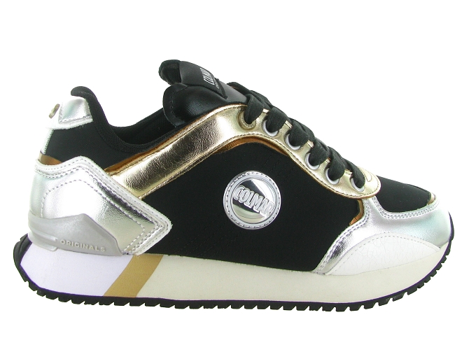 baskets et sneakers - Tendance - femme - Synthétique - Argent - Colmar8133701_2