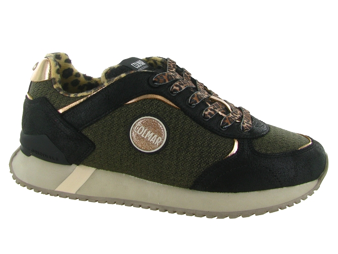 baskets et sneakers - Tendance - femme - Synthétique - Léopard - Colmar