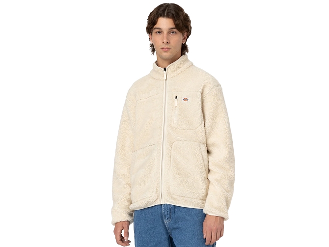 veste - POLAIRE - vetement homme - Synthétique - Blanc - Dickies8135101_2