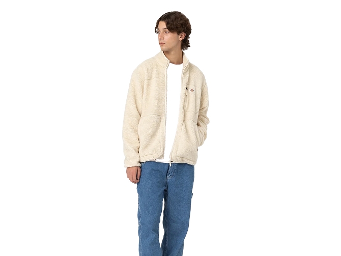 veste - POLAIRE - vetement homme - Synthétique - Blanc - Dickies8135101_4