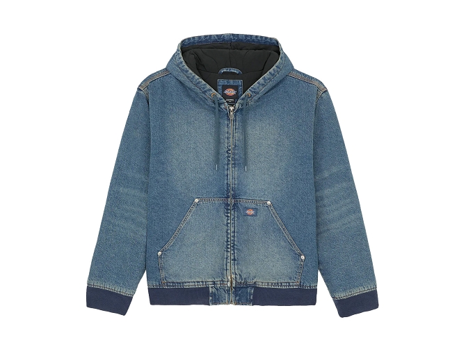 veste - BOMBER - vetement homme - Jeans - Bleu jean - Dickies