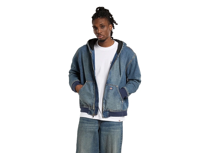 veste - BOMBER - vetement homme - Jeans - Bleu jean - Dickies8135701_4