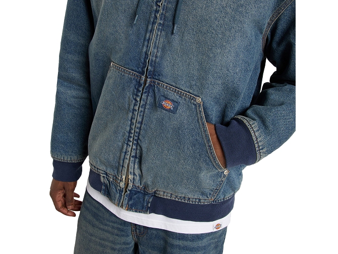 veste - BOMBER - vetement homme - Jeans - Bleu jean - Dickies8135701_5