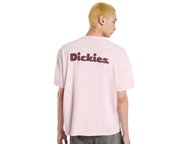 ts - MC - vetement homme - Coton - Rose - Dickies8136401_2