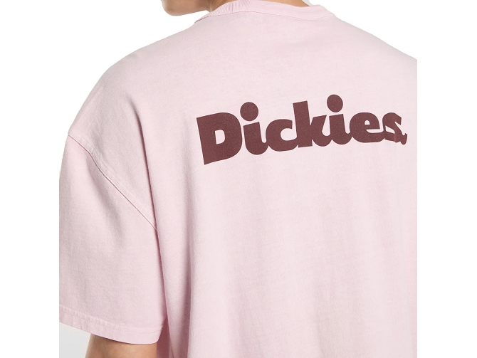 ts - MC - vetement homme - Coton - Rose - Dickies8136401_5