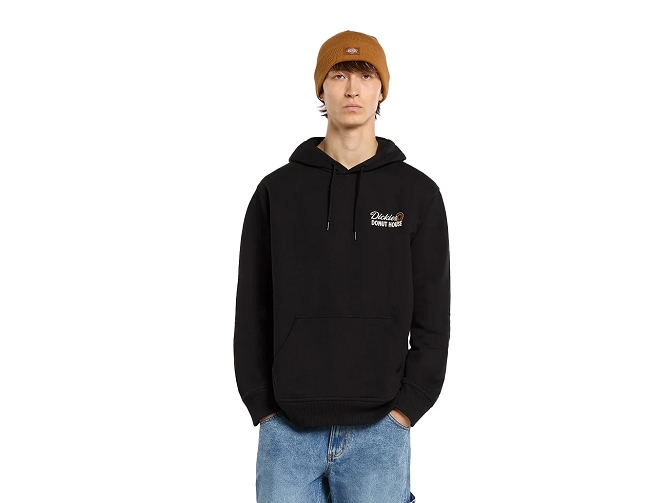 sweat - ML - vetement homme - Coton - Noir - Dickies8136701_4