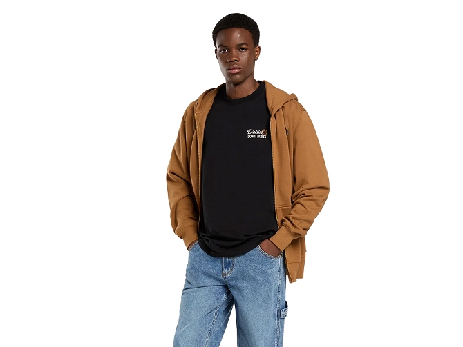 ts - MC - vetement homme - Coton - Noir - Dickies8137701_4