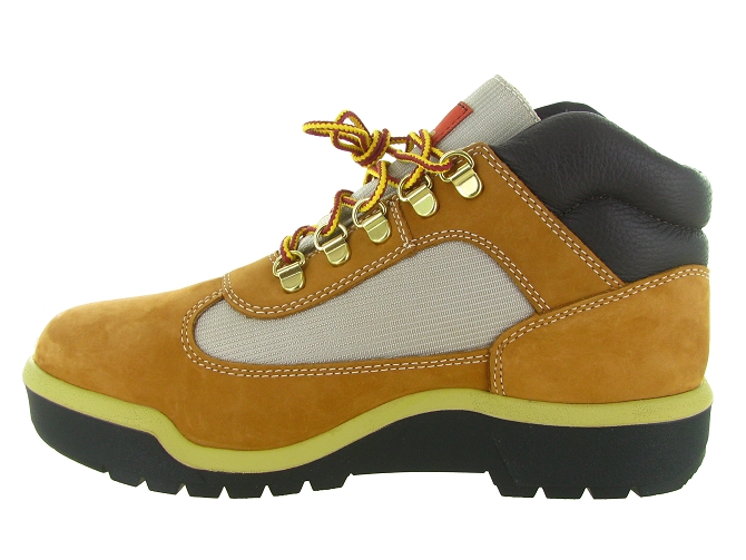 chaussures a lacets - Confort et décontracté - homme - Cuir - Jaune - Timberland8138702_4