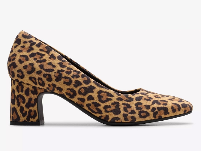 escarpins et trotteurs - Fermé - femme - Cuir - Léopard - Clarks8139501_2