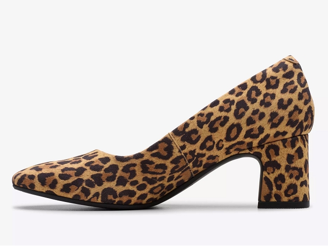 escarpins et trotteurs - Fermé - femme - Cuir - Léopard - Clarks8139501_3
