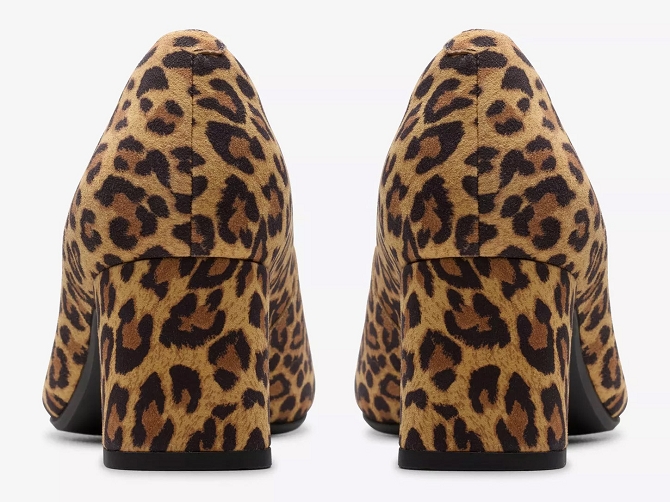 escarpins et trotteurs - Fermé - femme - Cuir - Léopard - Clarks8139501_4