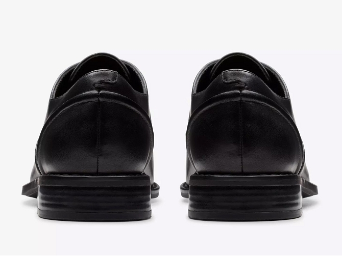 chaussures a lacets - Derby chic - femme - Cuir - Noir - Clarks8139701_4