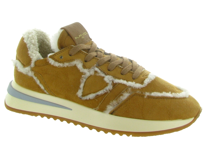 baskets et sneakers - Tendance - femme - Nubuck - Marron - Philippe model