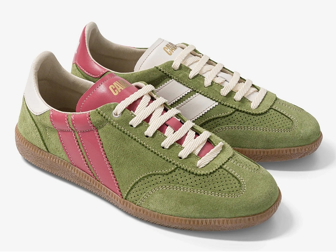 baskets et sneakers - Tendance - femme - Nubuck - Kaki - Caval
