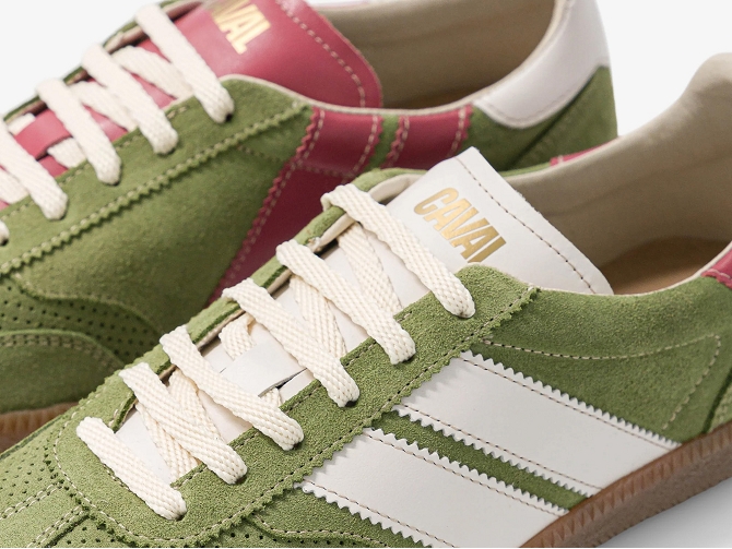 baskets et sneakers - Tendance - femme - Nubuck - Kaki - Caval8140601_3