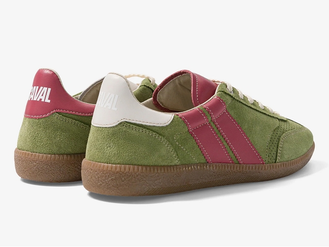 baskets et sneakers - Tendance - femme - Nubuck - Kaki - Caval8140601_4