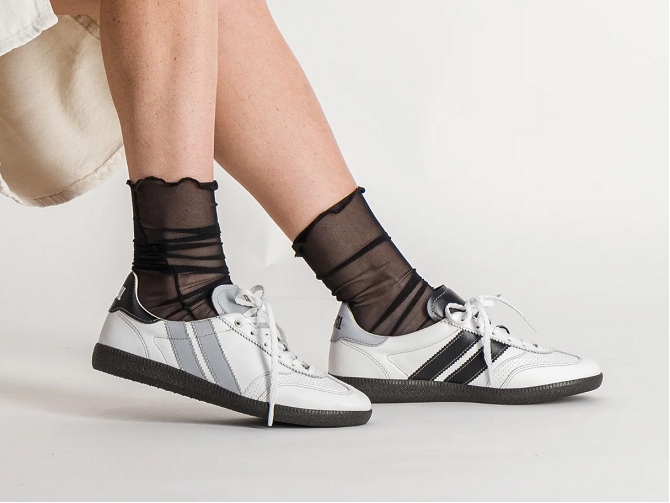 baskets et sneakers - Tendance - femme - Nubuck - Blanc - Caval8140602_5