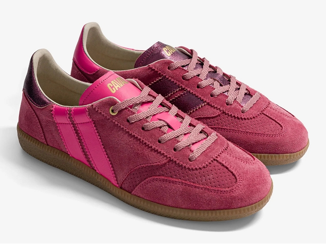 baskets et sneakers - Tendance - femme - Nubuck - Rose - Caval