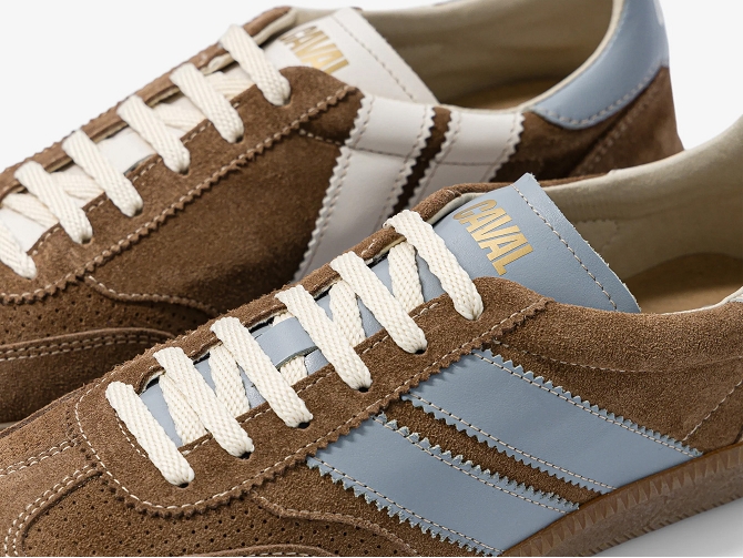 baskets et sneakers - Tendance - femme - Nubuck - Marron - Caval8140606_3