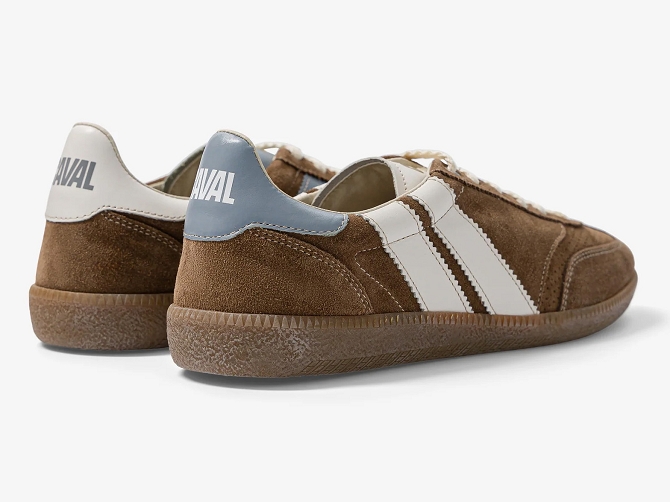 baskets et sneakers - Tendance - femme - Nubuck - Marron - Caval8140606_4