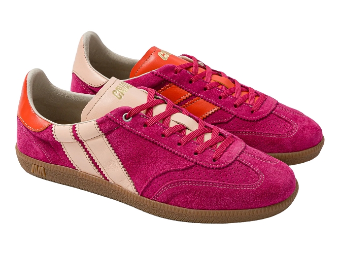 baskets et sneakers - Tendance - femme - Cuir - Rose - Caval