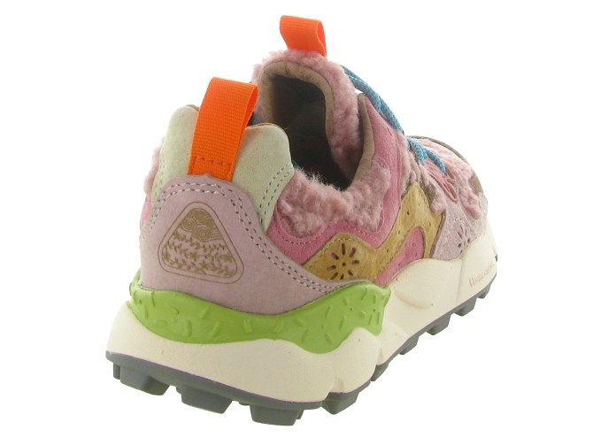 baskets et sneakers - Tendance - femme - Fourrure - Rose - Flower mountain8140801_5